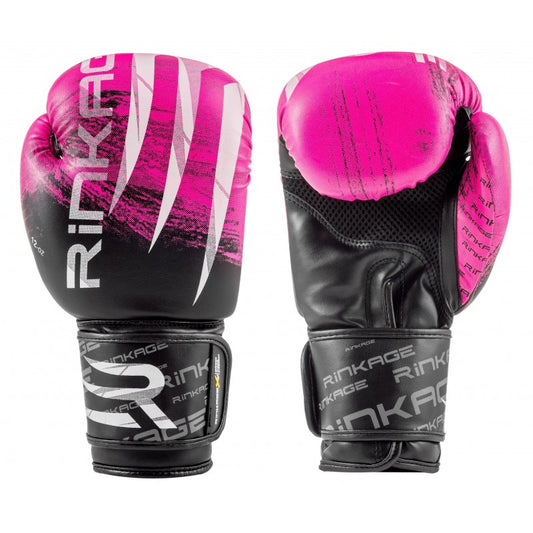 Gants de boxe RINKAGE Blast Noir/Rose