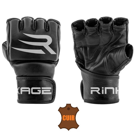 Gants de compétition MMA Rinkage Mixed Fit Cuir